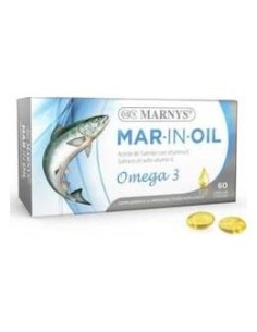 Mar In Oil (Aceite De Salmon 500Mg) 60Perlas de Marnys 2