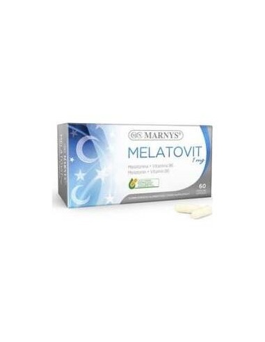 Melatovit (Melatonina 1Mg.+Vit.B6) 60Cap. de Marnys
