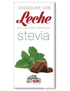 Chocolate Con Leche Y Stevia 100Gr. S/A de Chocolates Sole 2