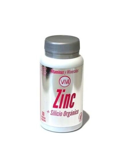 Zinc + Silicio Orgánico 60 Caps. V de Ynsadiet