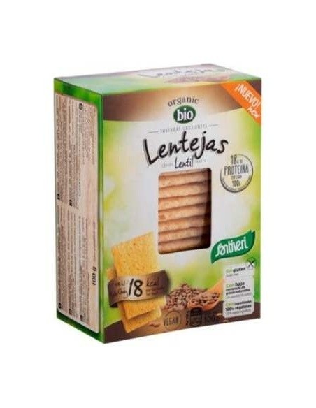 Tostadas Ligeras De Lentejas 100Gr. Bio de Santiveri