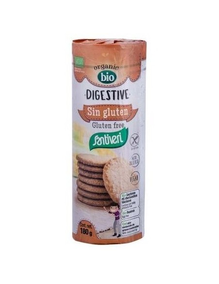 Galletas Digestive 1 Paquete 180Gr. Bio Sg de Santiveri