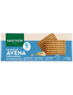Galletas De Avena Con Salvado 270Gr. de Santiveri 2