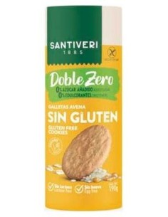 Galletas Sin Gluten Doble Zero 190Gr. de Santiveri 2
