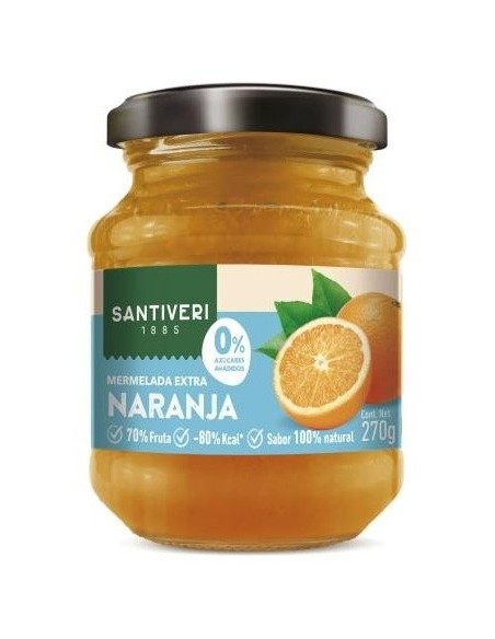 Mermelada Extra De Naranja 0% Azucares 270Gr. de Santiveri