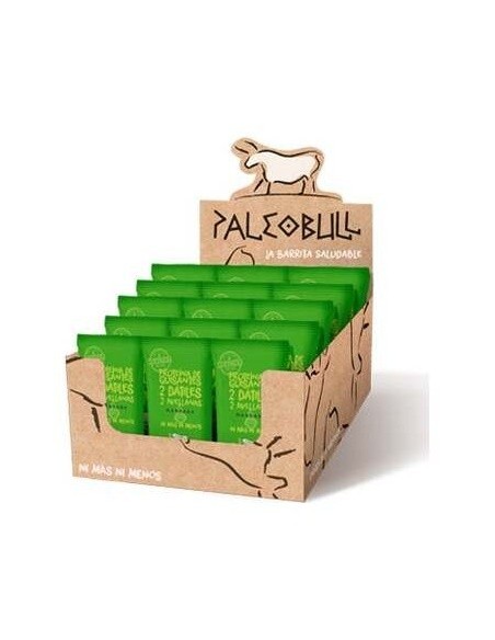 Paleobull Barritas Manzana Vegana Caja 15Ud. de Paleobull
