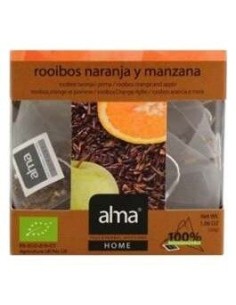 Rooibos Naranja Y Manzana Inf 15Piramide Eco Vegan de Alma Home 2