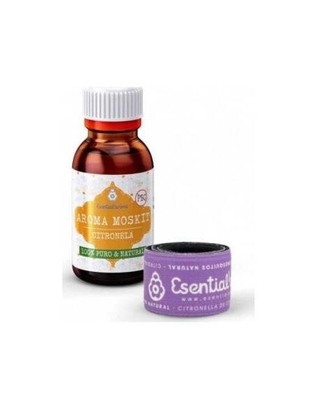 Pack Aroma Moskit 15 Ml+ Brazalete de Esential Aroms