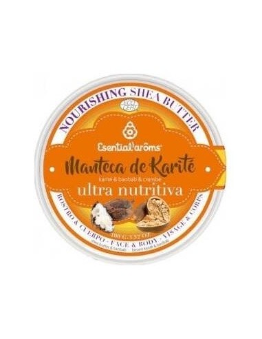 Manteca De Karite Ultra Nutritiva 100 Gr de Esential Aroms