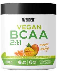 Weider Vegan Bcaa Mango-Naranja 300Gr. de Weider 2