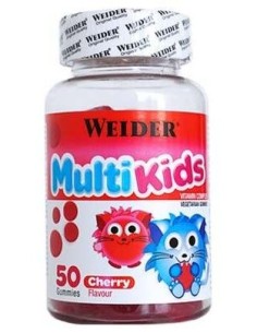 Weider Gummy Multikids Cherry 50Gummies de Weider 2