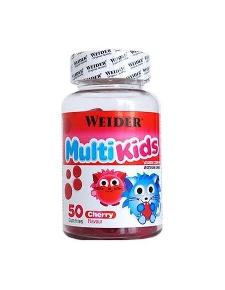 Weider Gummy Multikids Cherry 50Gummies de Weider