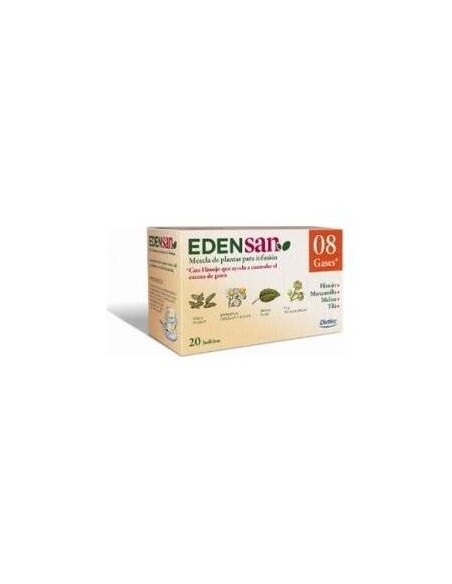 Edensan  Gases 08  Envase 20 Filtros(20 Infusiones) de Edensan®