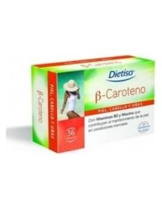 B-Caroteno   Envase 36 Cápsulas(36 Días) de Dielisa® 2