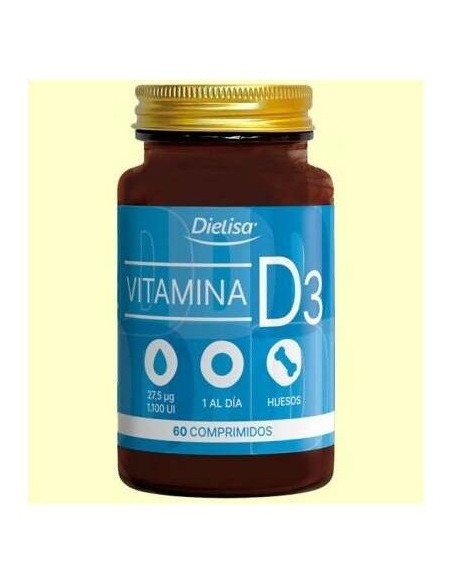 Dielisa Vitamina D3  Envase 60 Comprimidos (60 Días) de Dielisa®