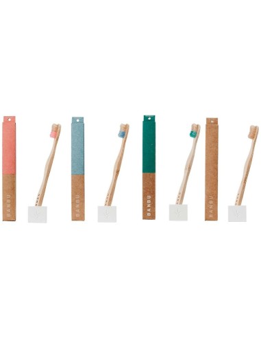 Banbu Cepillo Dental Adulto Medio Azul. de Banbu