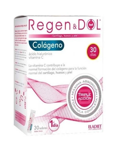 Regen &Amp  Dol Colageno Sabor Limon 30Sbrs. de Eladiet