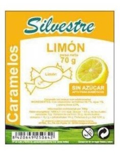Caramelos De Limon Sin Azucar 70Gr. de Silvestre 2