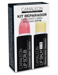Kit Reparador Lipscrub Fresa+Lipbalm de Camaleon 2