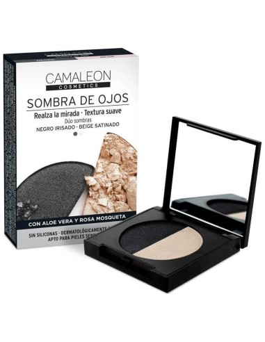 Sombras De Ojos Negro - Beige de Camaleon