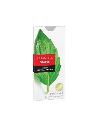 Caramelos Balsamicos S/Azucar Menta Blister 22Gr de Sawes