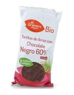 Tortitas De Arroz Con Chocolate Negro 100Gr. Bio de El Granero 2