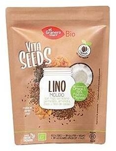 Vitaseeds Lino Molido Con Trigo S. 200Gr. Bio de El Granero 2