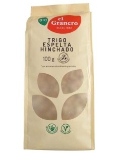 Trigo Espelta Hinchado Bio, 100 G de El Granero Integral 2