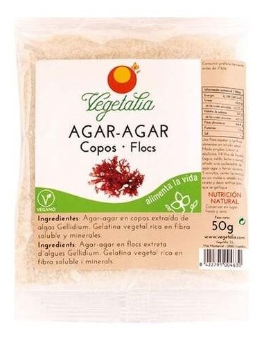 Alga Agar Copos 50Gr. de Vegetalia