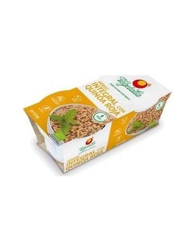 Vasito Arroz Integral Y Quinoa Roja 2Udx125G Bio de Vegetalia