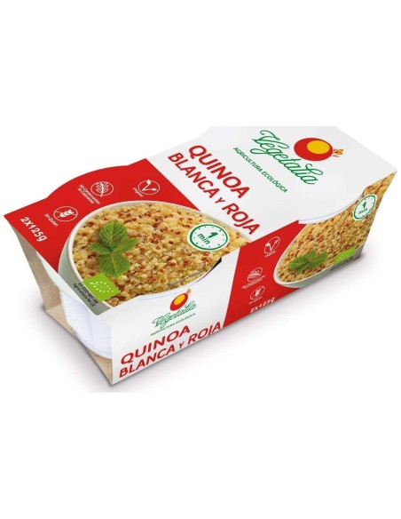 Vasito De Quinoa Blanca Y Roja 2Ud X125Gr Bio de Vegetalia