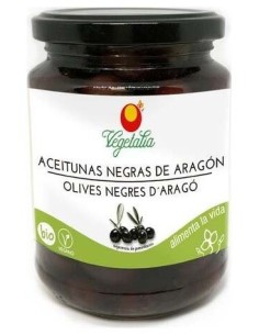 Olivas Negras Aragon 390Gr. Bio de Vegetalia 2