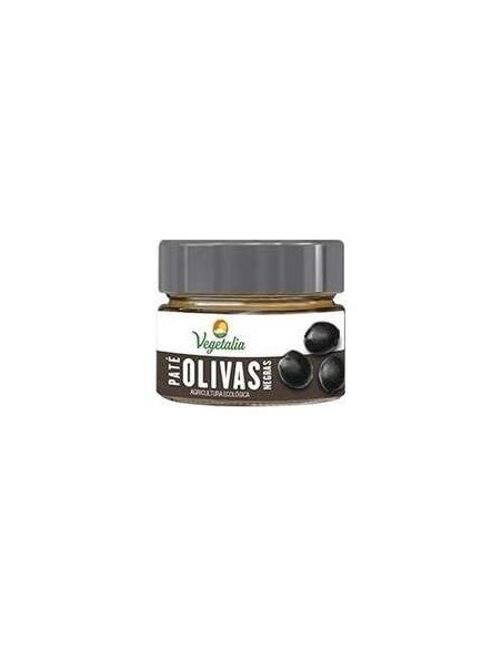 Pate De Olivas Negras Grande 180Gr.Bio de Vegetalia