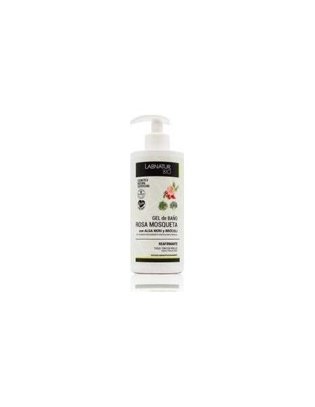 Gel De Baño Rosa Mosqueta-Algas-Brocoli 450Ml. Bio de Labnatur Bio
