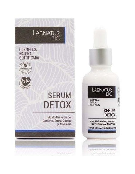 Serum  Facial Detox Ginseng Curry Ginkgo 30Ml. Bio de Labnatur Bio