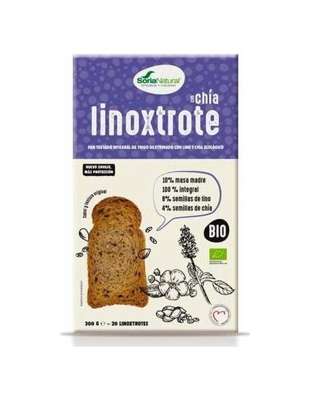Pan Linoxtrote Con Chia Integral Bio Caja de Alecosor Soria Natural