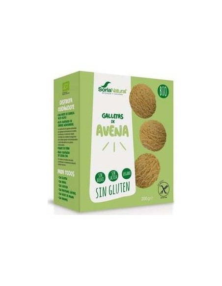 Galletas De Avena 200Gr. Bio Sg Vegan de Soria Natural