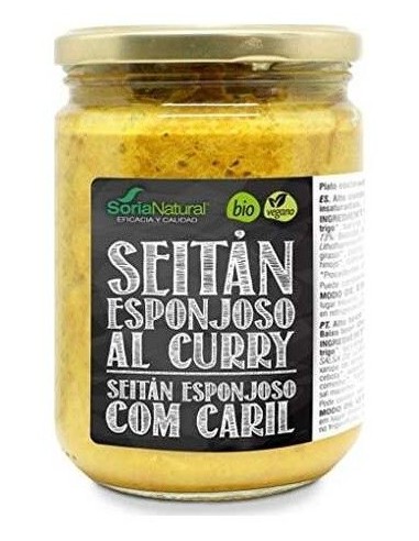 Seitan Esponjoso Al Curry de Alecosor Soria Natural