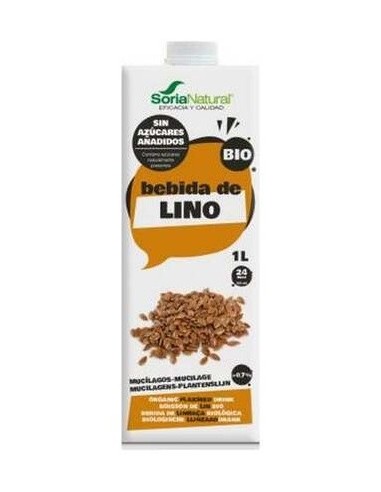 Bebida Vegetal De Lino 1Lt Bio S/A de Soria Natural