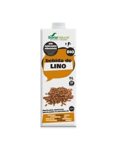 Bebida Vegetal De Lino 1Lt Bio S/A de Soria Natural