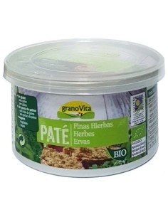 Pate Vegetal A Las Finas Hierbas 125Gr. Bio de Granovita 2