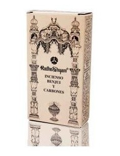 Incienso Benjui Y Carbones 100Gr. de Radhe Shyam 2
