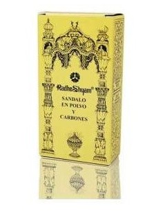 Incienso Sandalo Y Carbones 100Gr. de Radhe Shyam 2