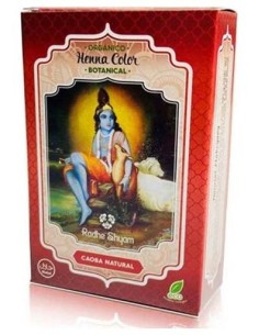 Henna Polvo Botanicals Caoba Natural 100Gr. de Radhe Shyam 2
