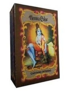 Henna Polvo Castaño Intenso 100Gr. de Radhe Shyam 2