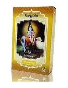 Henna Polvo Rubio Intenso 100Gr. de Radhe Shyam 2