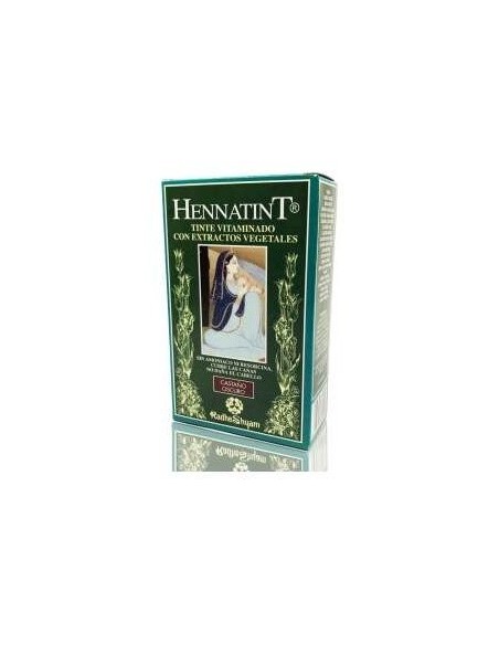 Hennatint Castaño Oscuro 60Ml. de Radhe Shyam