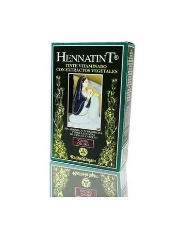 Hennatint Caoba Oscuro 60Ml. de Radhe Shyam
