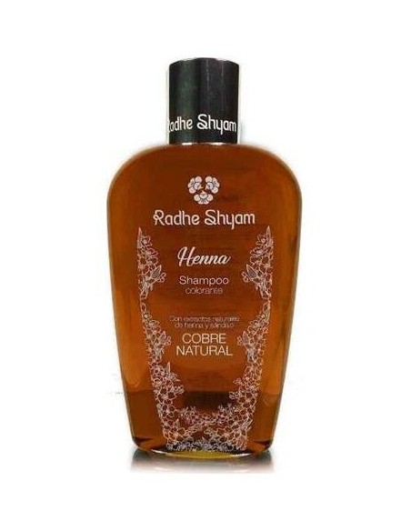 Champu Henna Color Cobre 400Ml. de Radhe Shyam