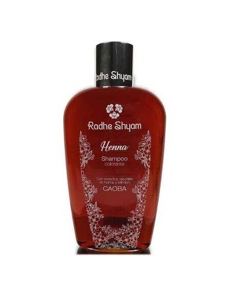 Champu Henna Color Caoba 400Ml. de Radhe Shyam